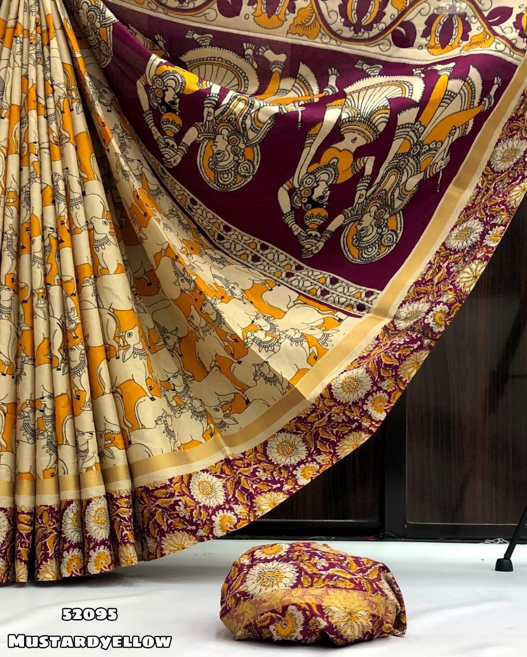 Chanderi banarasi silk with intricate kanchi border saree