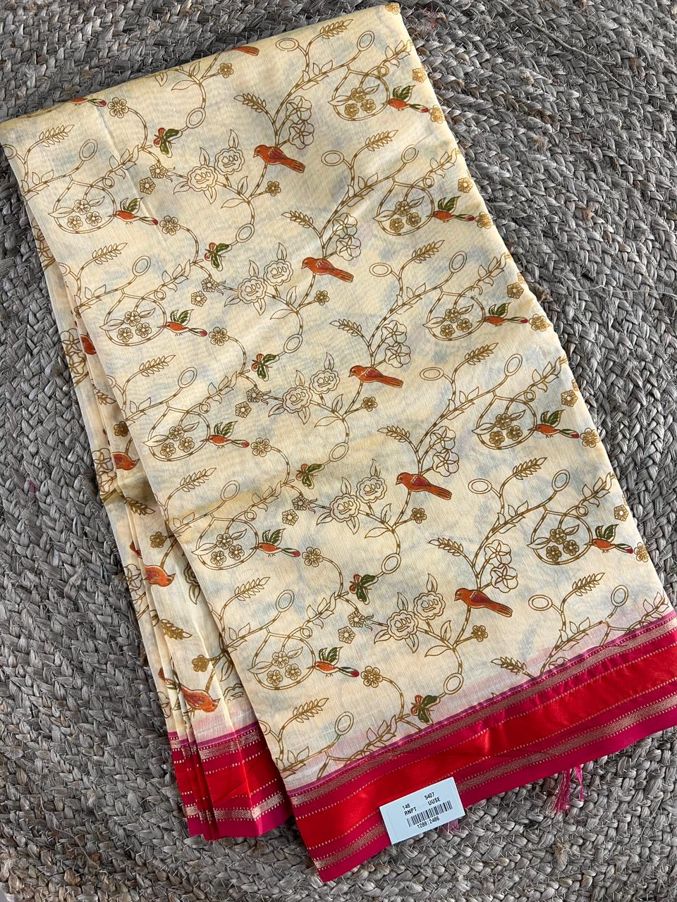 Chanderi Light Weight Silk Saree