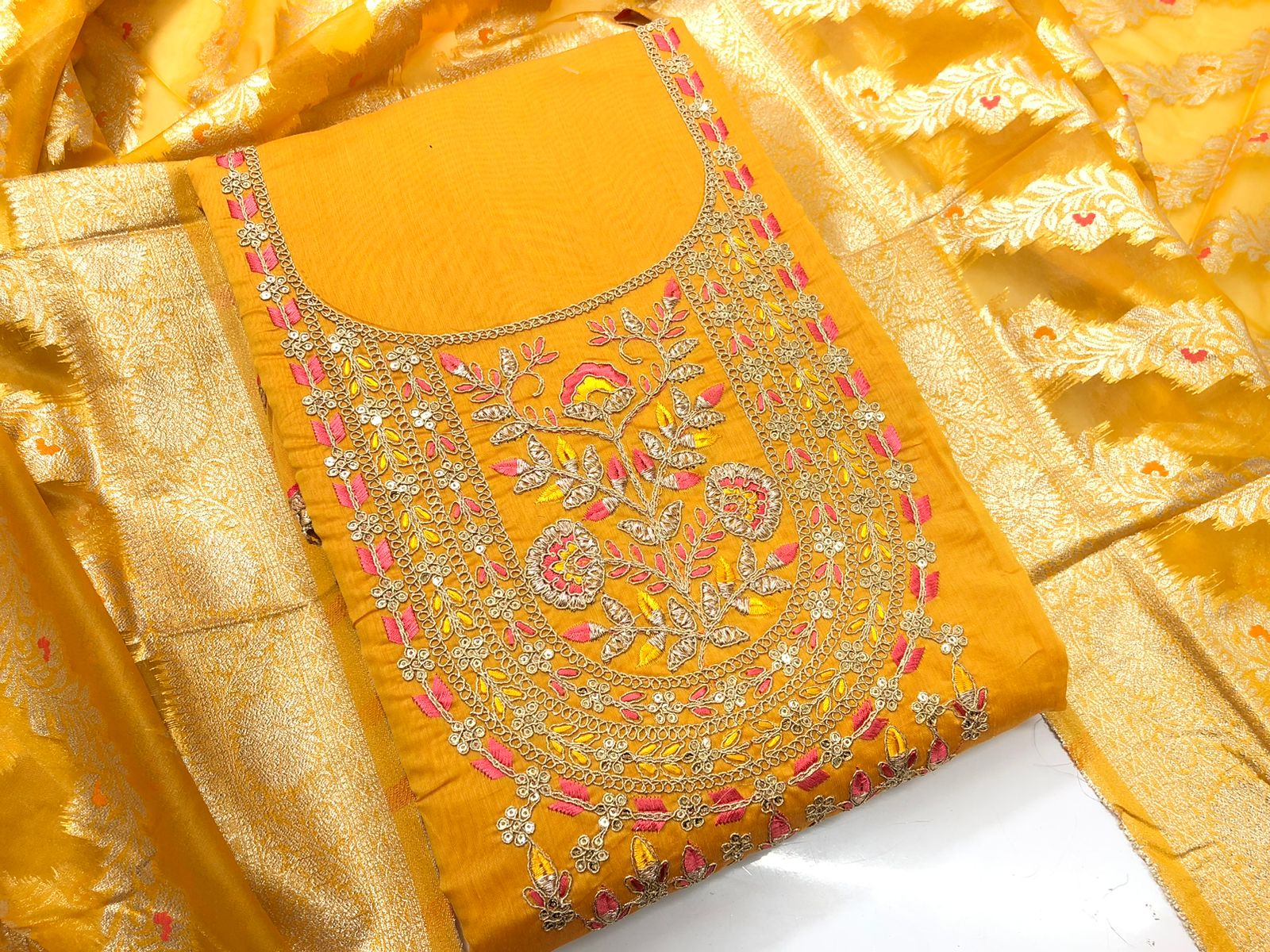 Gaji Silk Dress Material Manufacturer Supplier from Delhi India