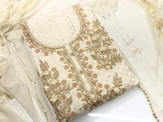 Chanderi Soft Silk Dress Material