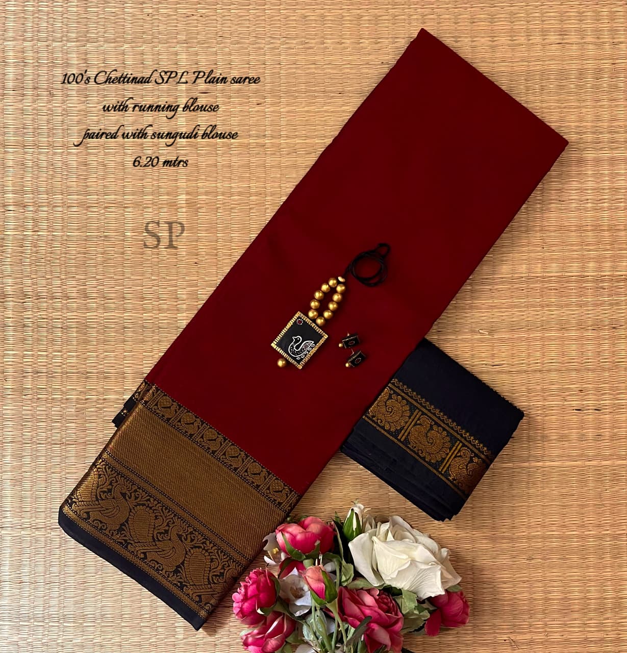 Chettinad cotton 100 count saree