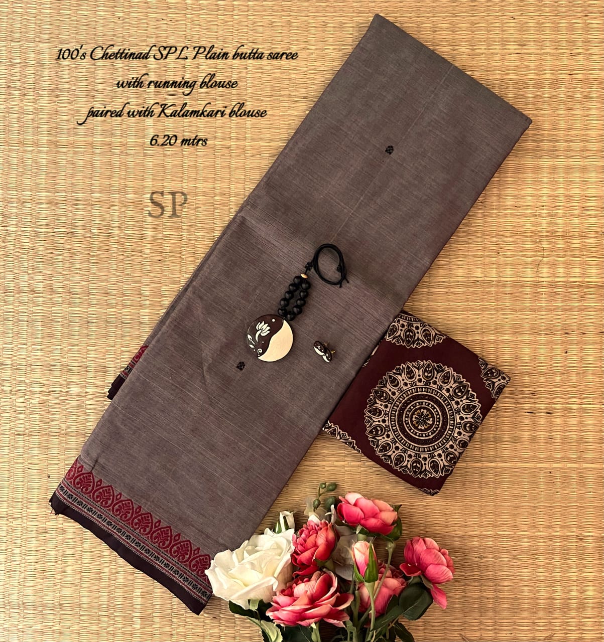 Chettinad cotton 100 count saree