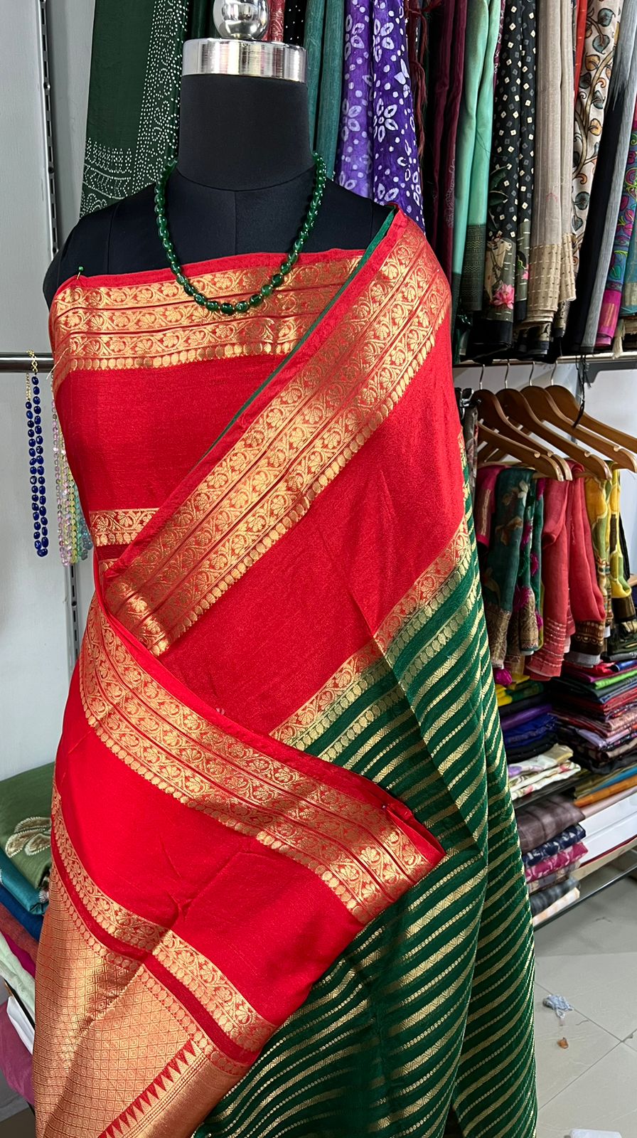 Chiffon Banarasi Silk Saree