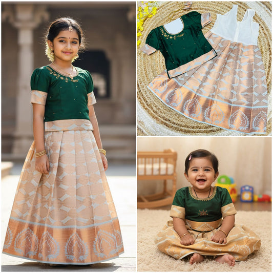 Chutties Pattu Pavadai Dress for Your Special Occasion