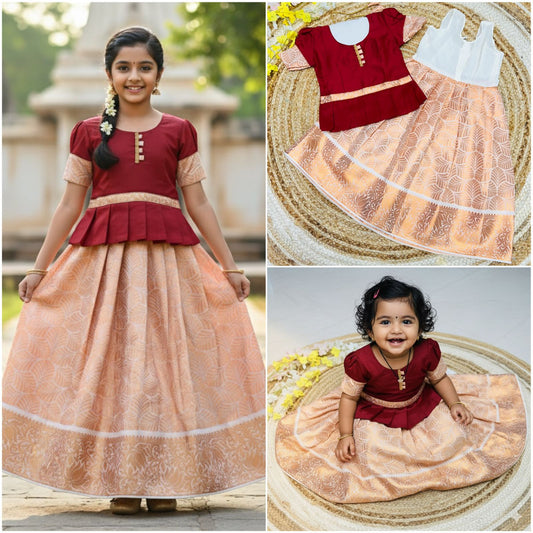 Chutties Pattu Pavadai Dress for Your Special Occasion
