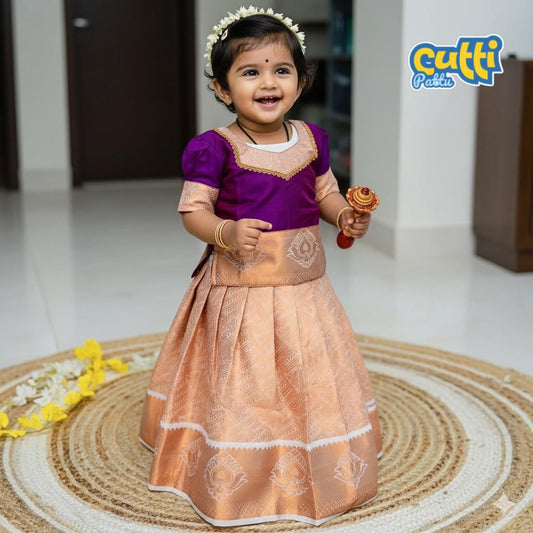 Chutties Pattu Pavadai Dress for Your Special Occasion