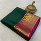 Contrast color pure mysore silk saree