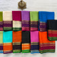 Contrast color pure mysore silk saree