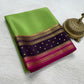 Contrast color pure mysore silk saree