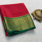Contrast color pure mysore silk saree