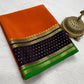 Contrast color pure mysore silk saree