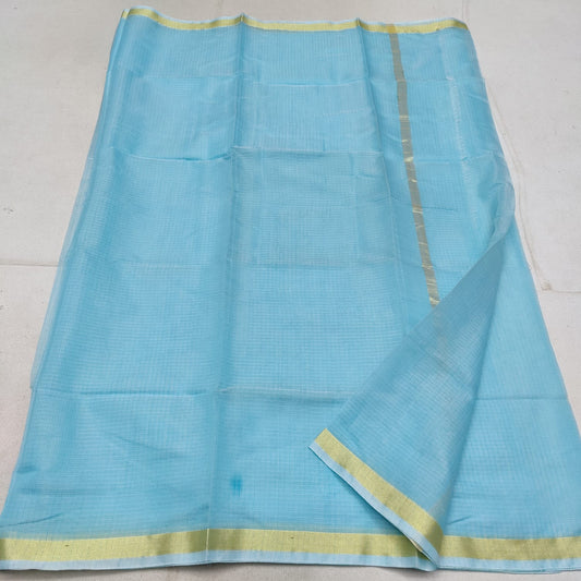 Cotton kota plain saree