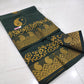 Cotton wax printed saree