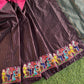 Customised half and half soft and silky aarani silk saree