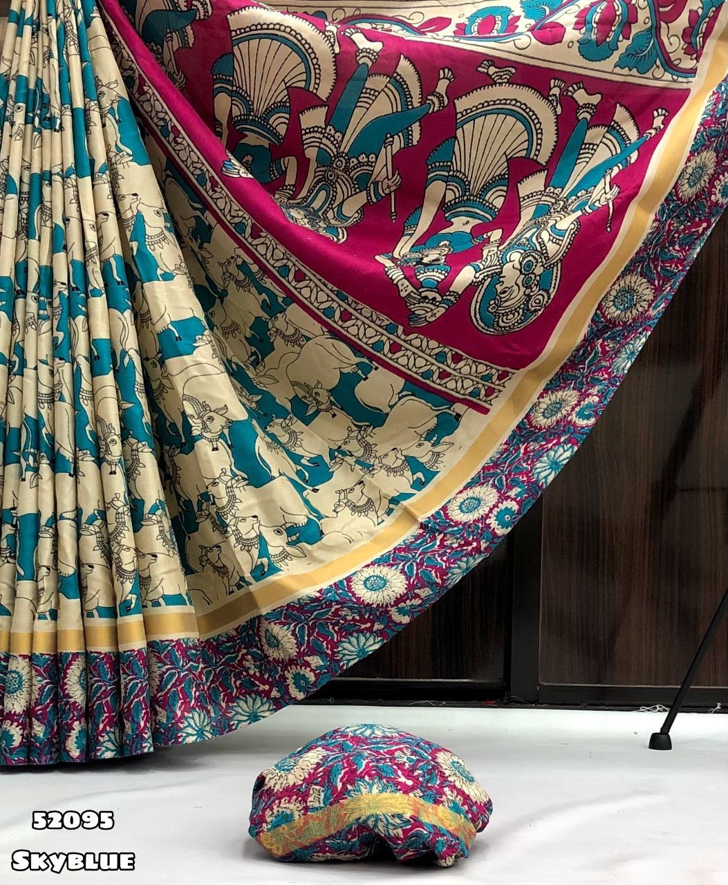 Chanderi banarasi silk saree