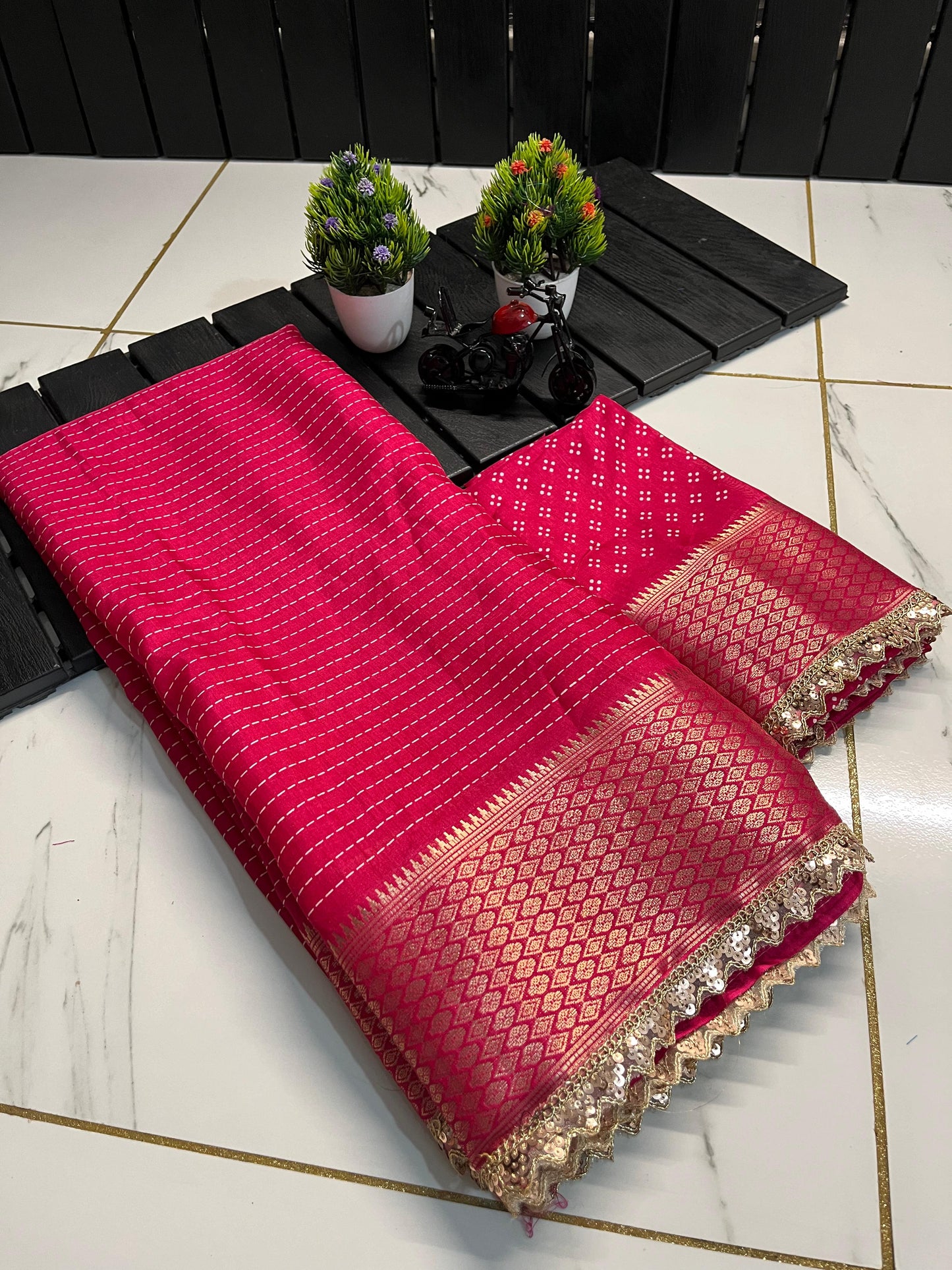 Dola silk saree