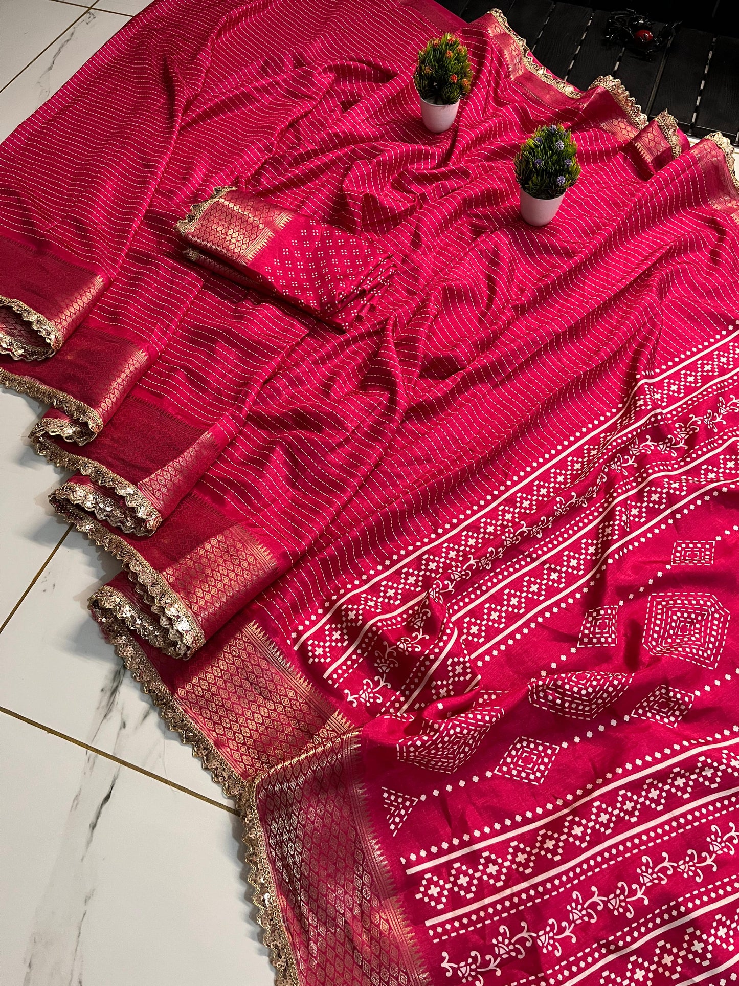 Dola silk saree