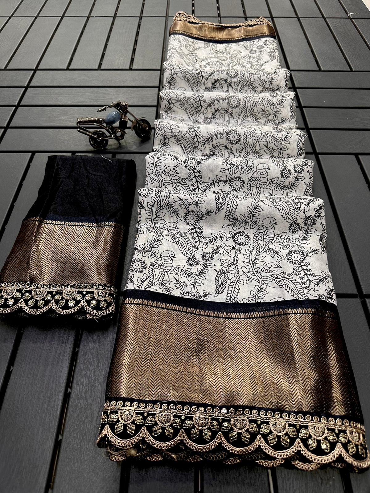 Dola silk saree