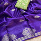 Crepe dola silk saree