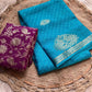 Crepe dola silk saree