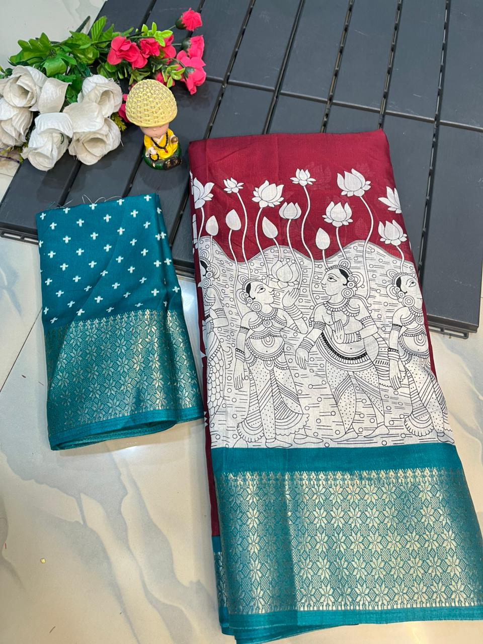 Dolo silk saree