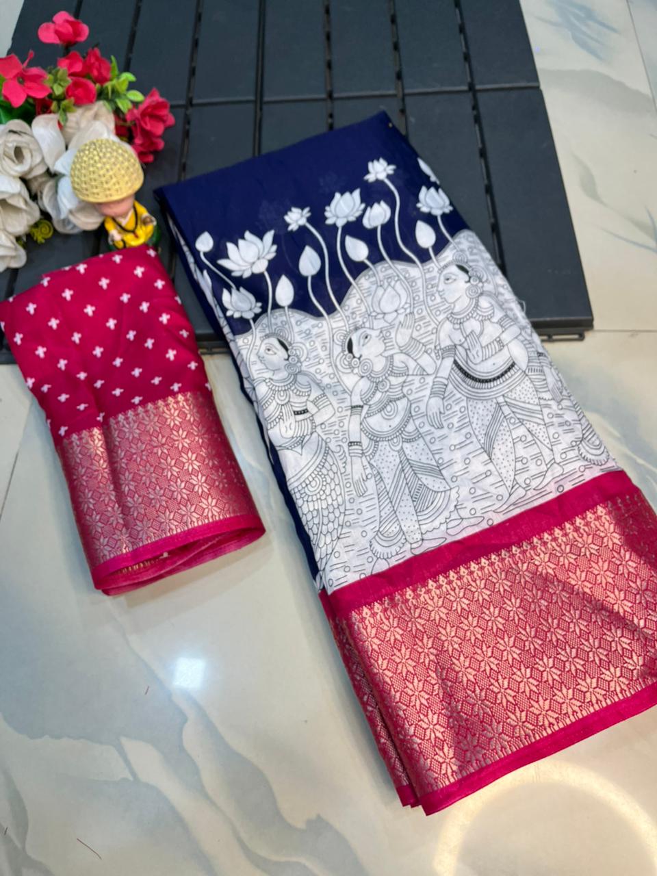 Dolo silk saree