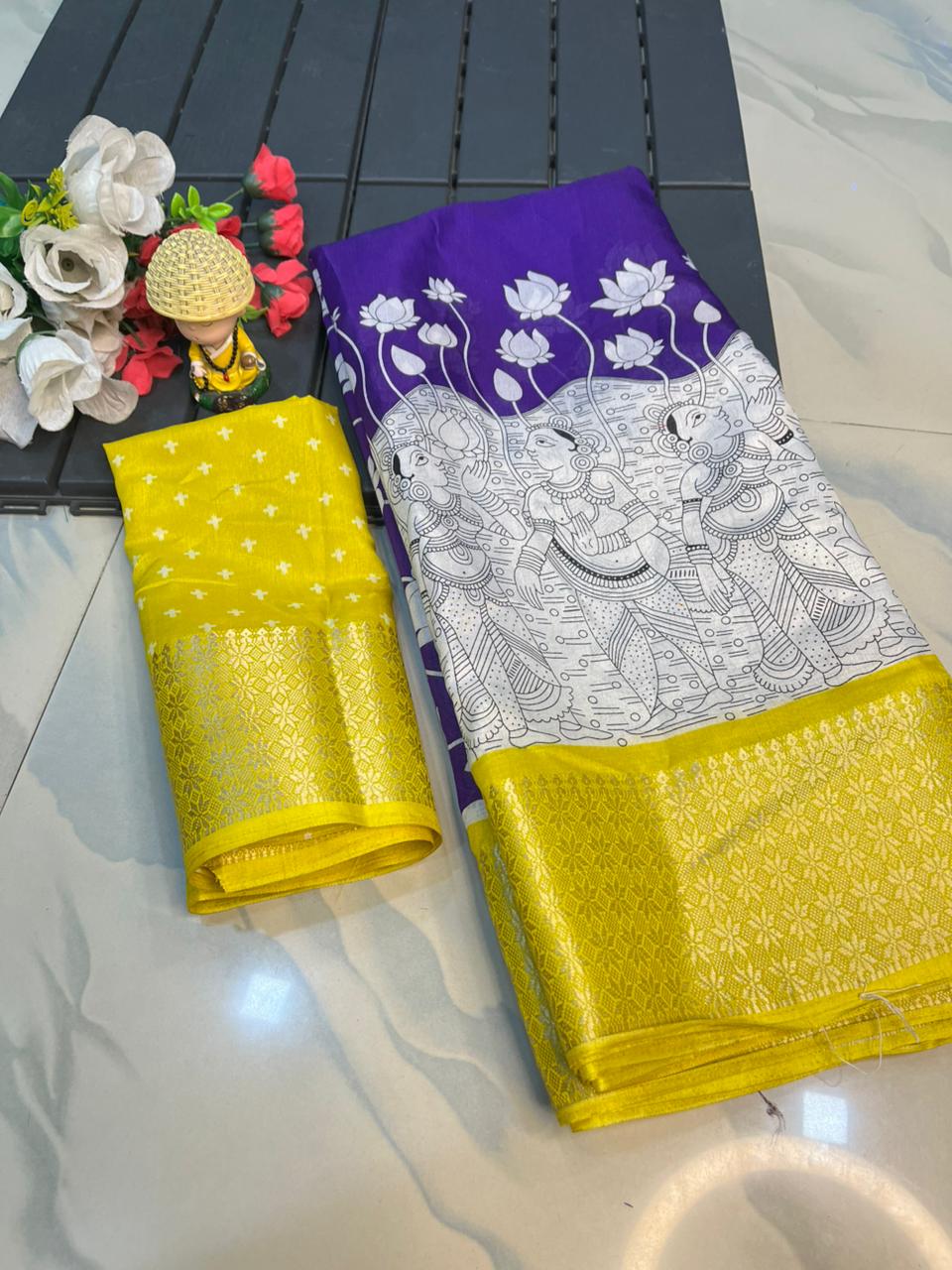 Dolo silk saree