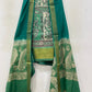 Mangalagiri Kalamkari Silk Printed Dress Material