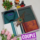 Embossed Silk Couple Combo Set