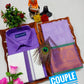 Embossed Silk Couple Combo Set