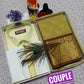 Embossed Silk Couple Combo Set