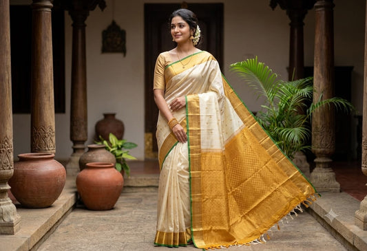 Handloom Kanchipuram Pure Silk Saree