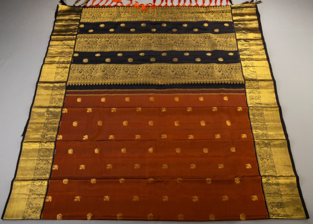 Handloom Kanchipuram Pure Silk Saree