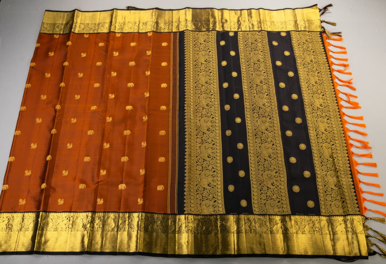 Handloom Kanchipuram Pure Silk Saree