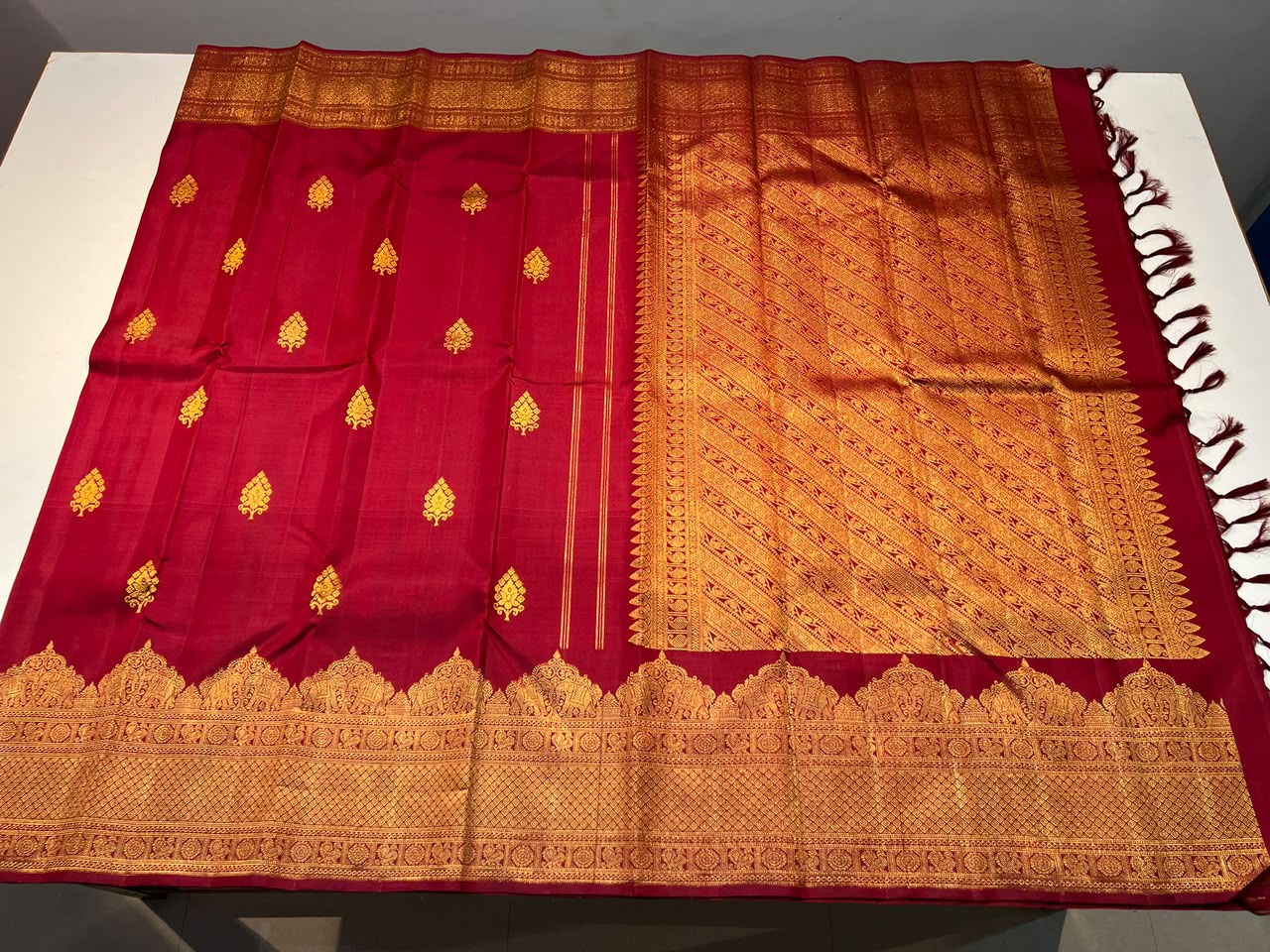 Pure silk  Kanchipuram saree