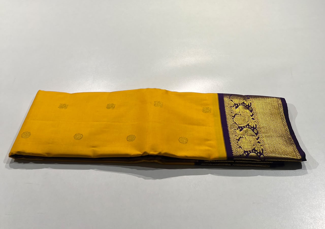 Pure Handloom Kanchipuram Silk Saree