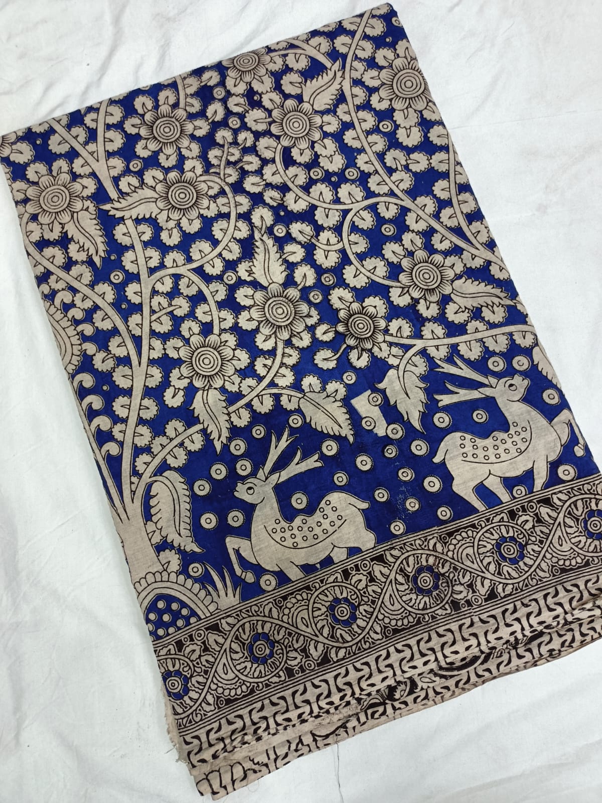 Kalamkari Cotton Saree