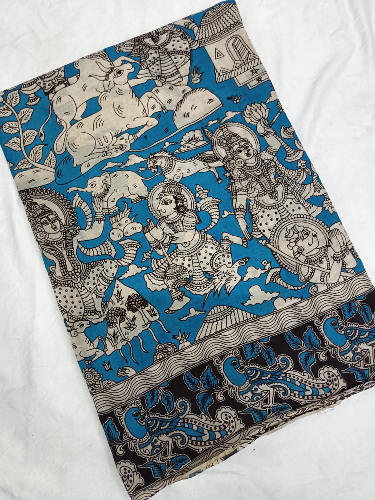 Kalamkari Cotton Saree