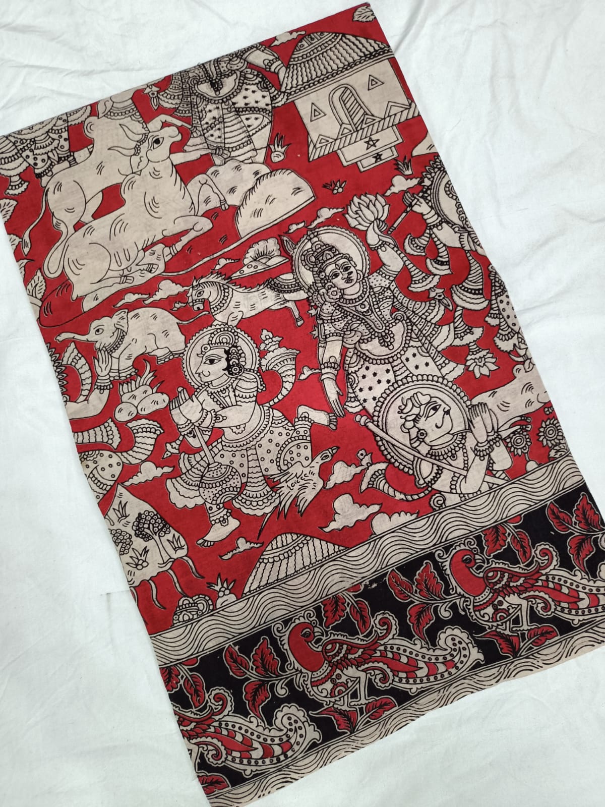 Kalamkari Cotton Saree