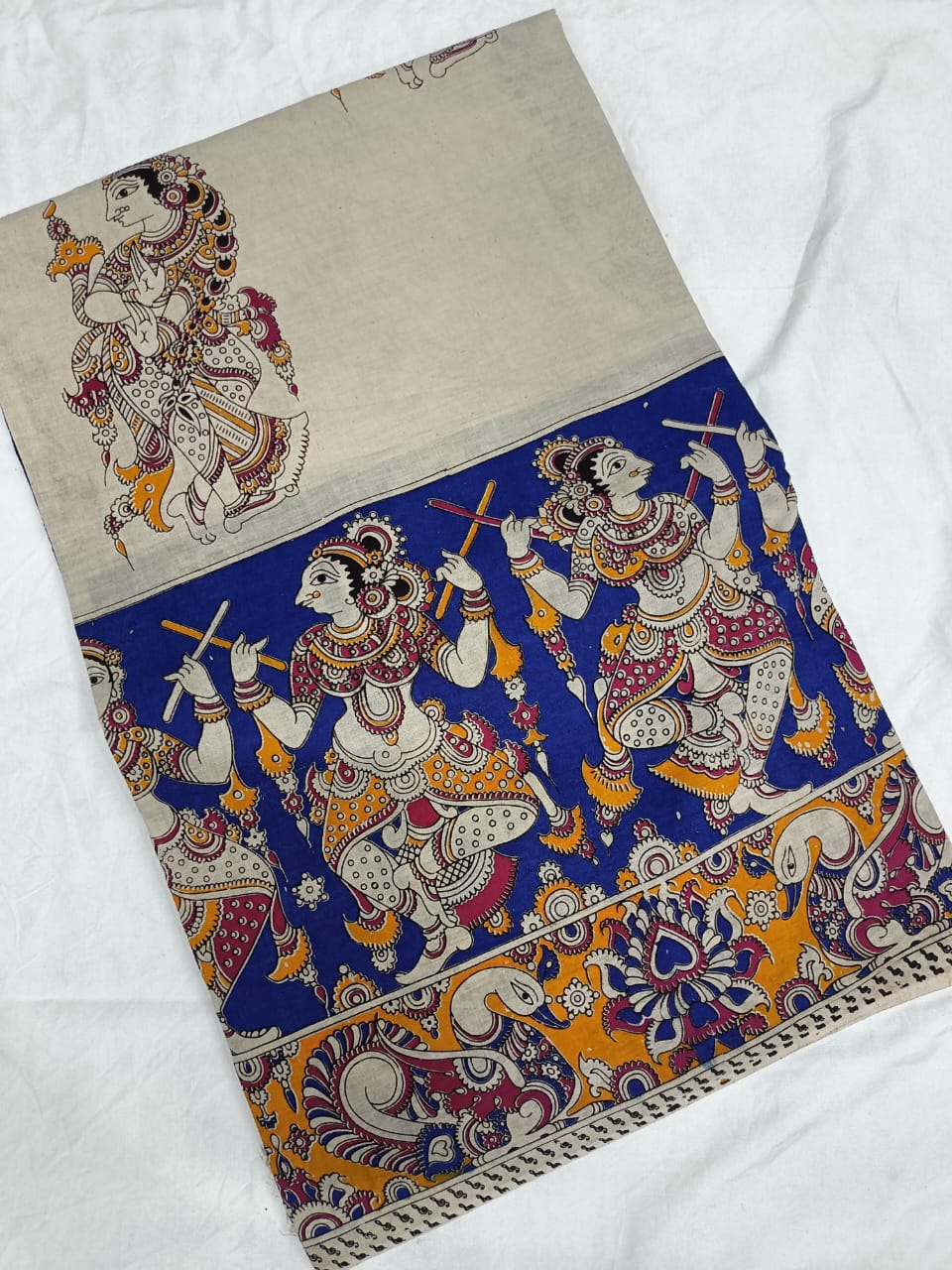 Kalamkari Cotton Saree