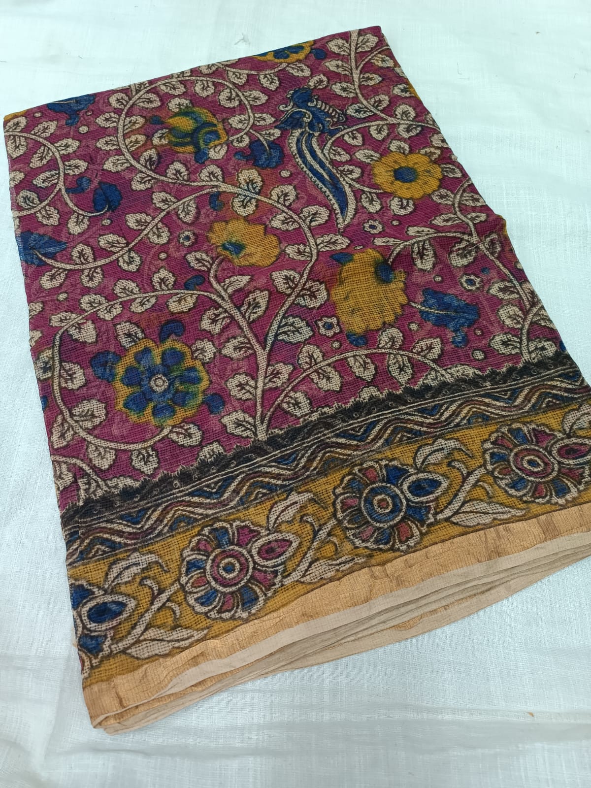 Kalamkari Kota Saree