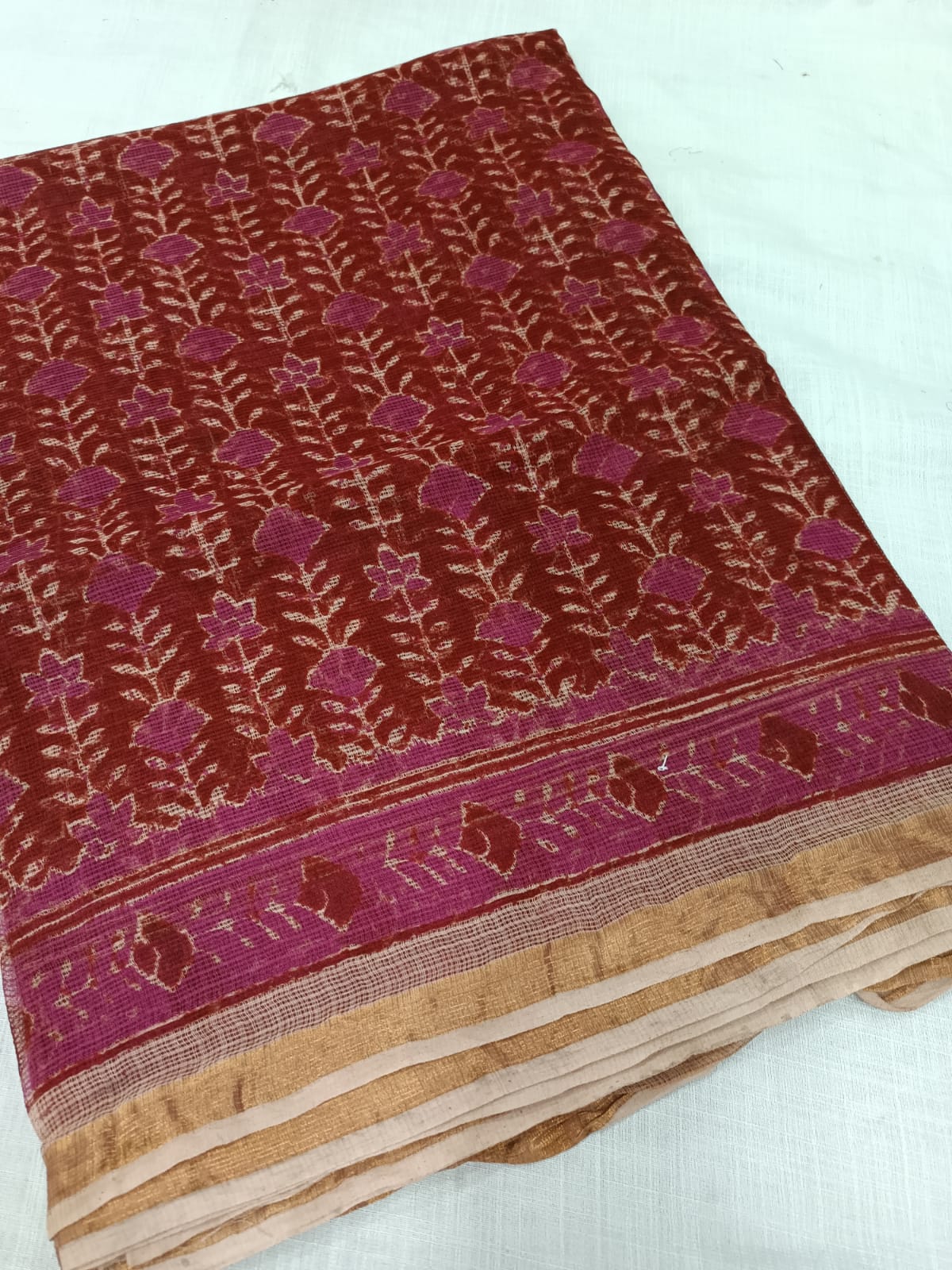 Kalamkari Kota Saree