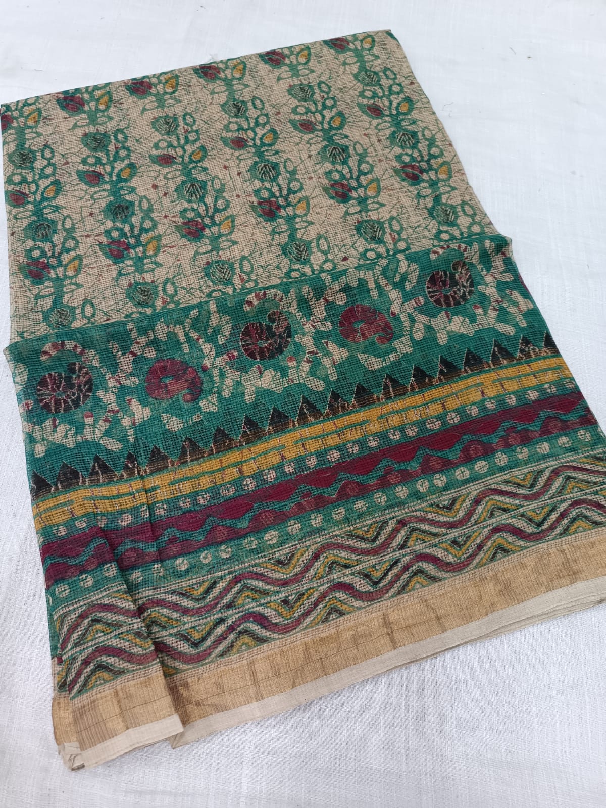 Kalamkari Kota Saree