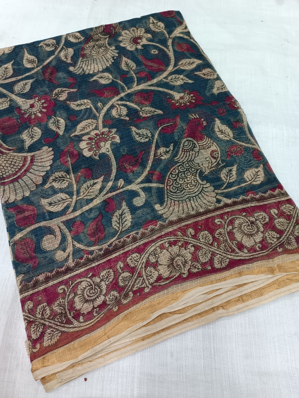 Kalamkari Kota Saree