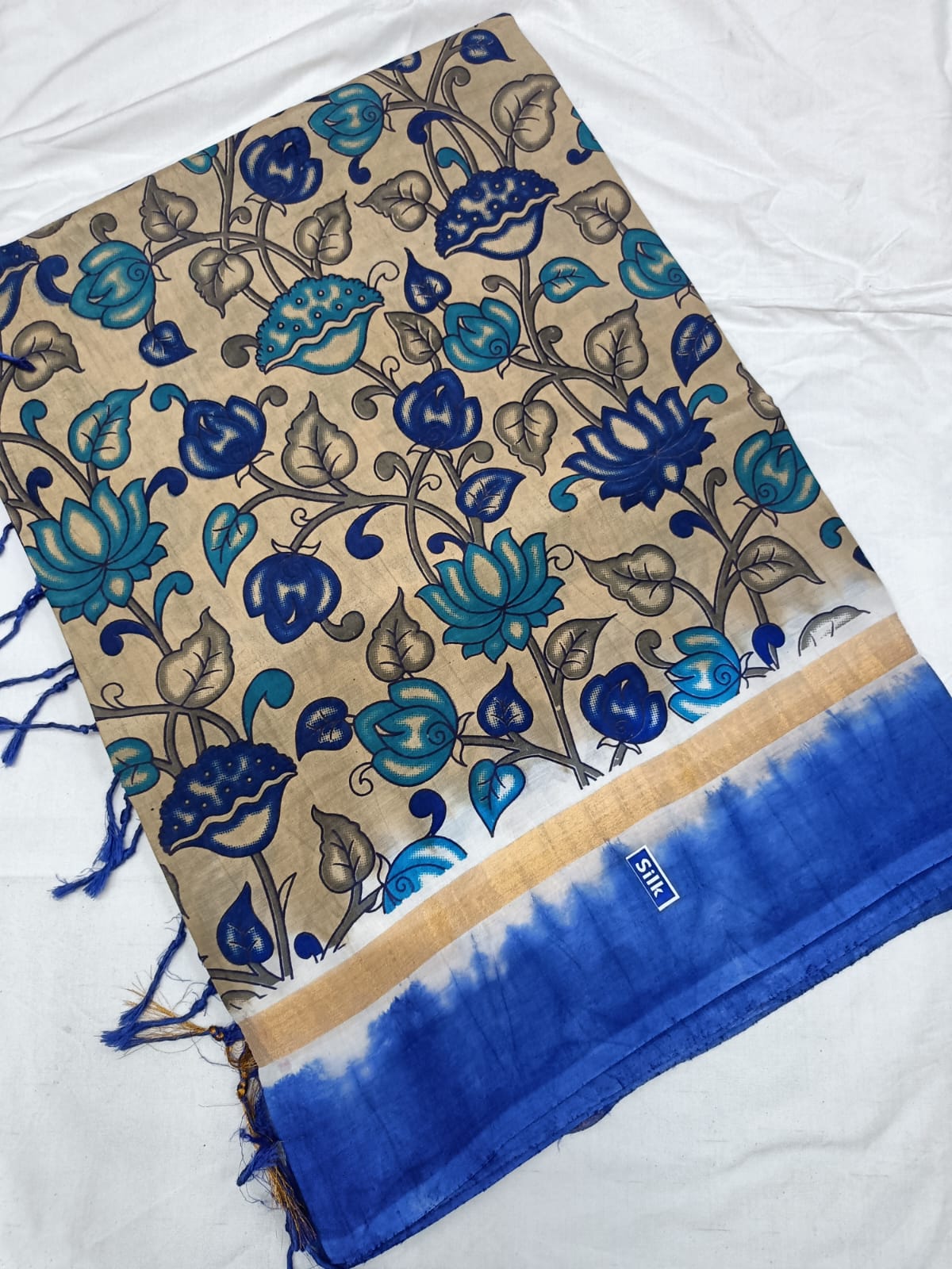 Kalamkari Nellore Silk Saree