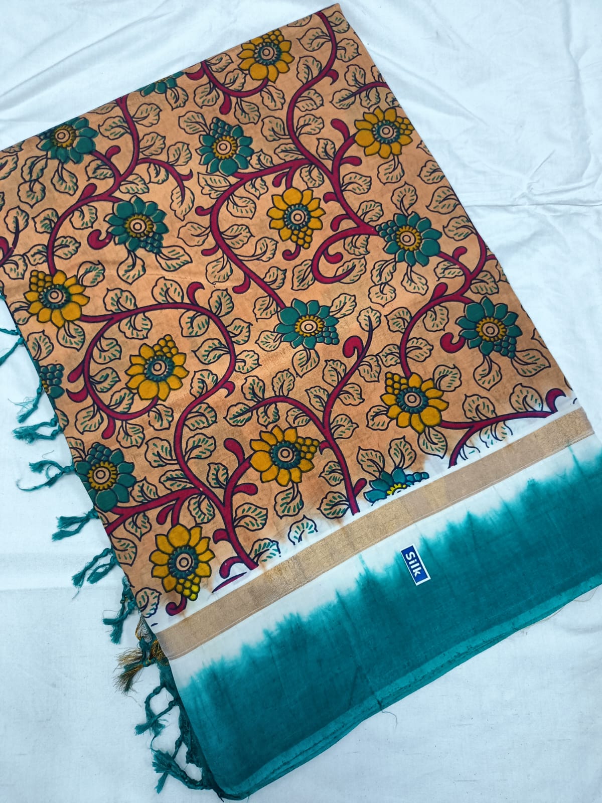 Kalamkari Nellore Silk Saree