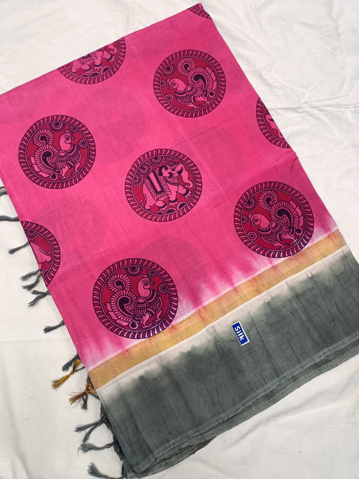 Kalamkari Nellore Silk Saree