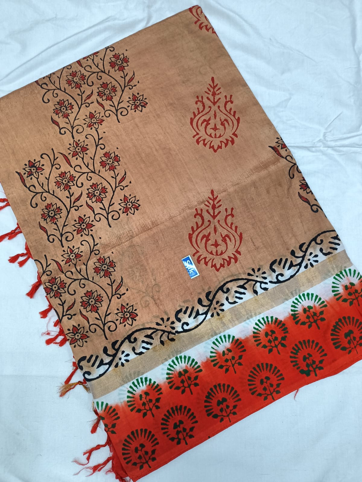 Kalamkari Nellore Silk Saree