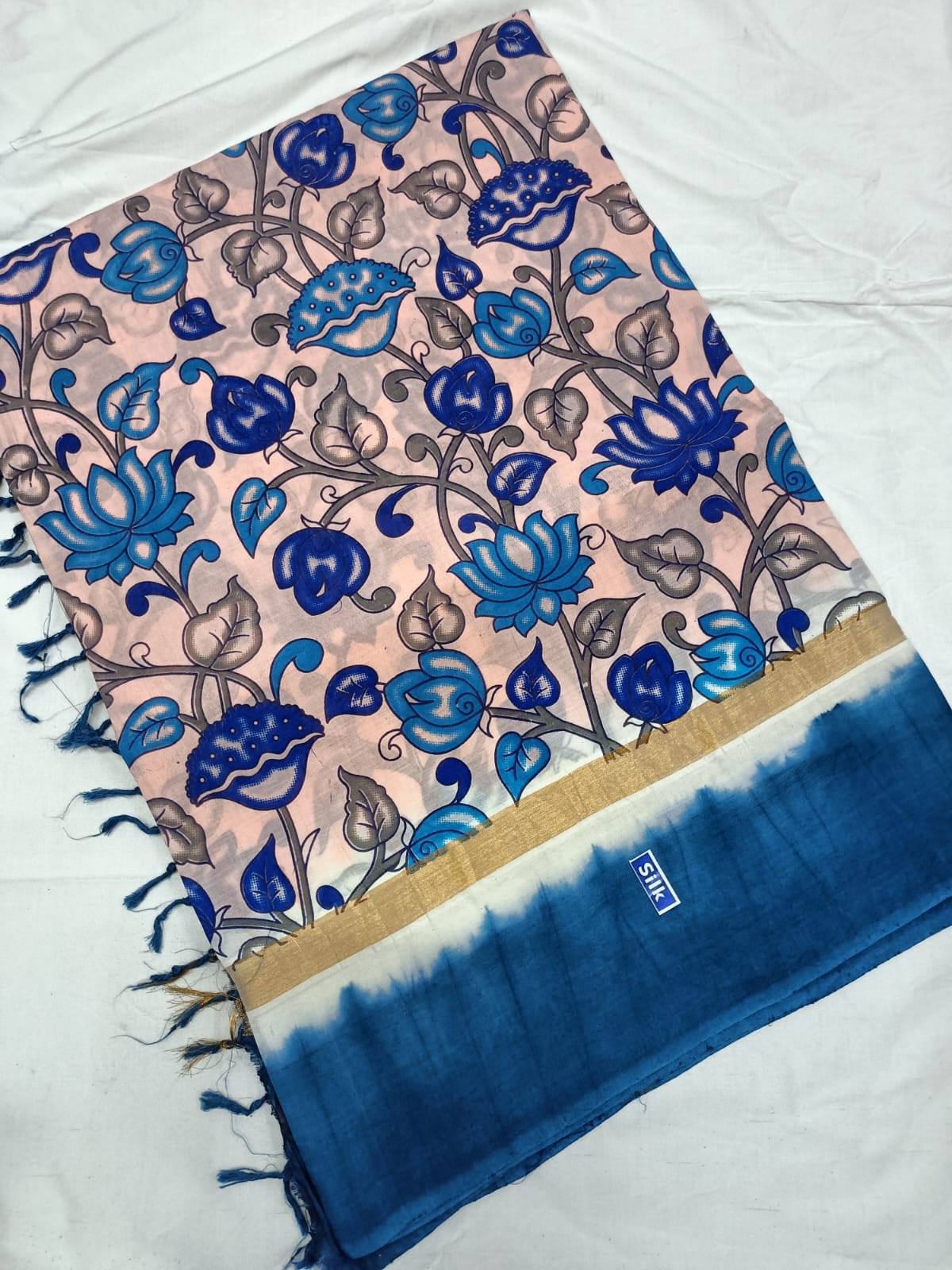 Kalamkari Nellore Silk Saree