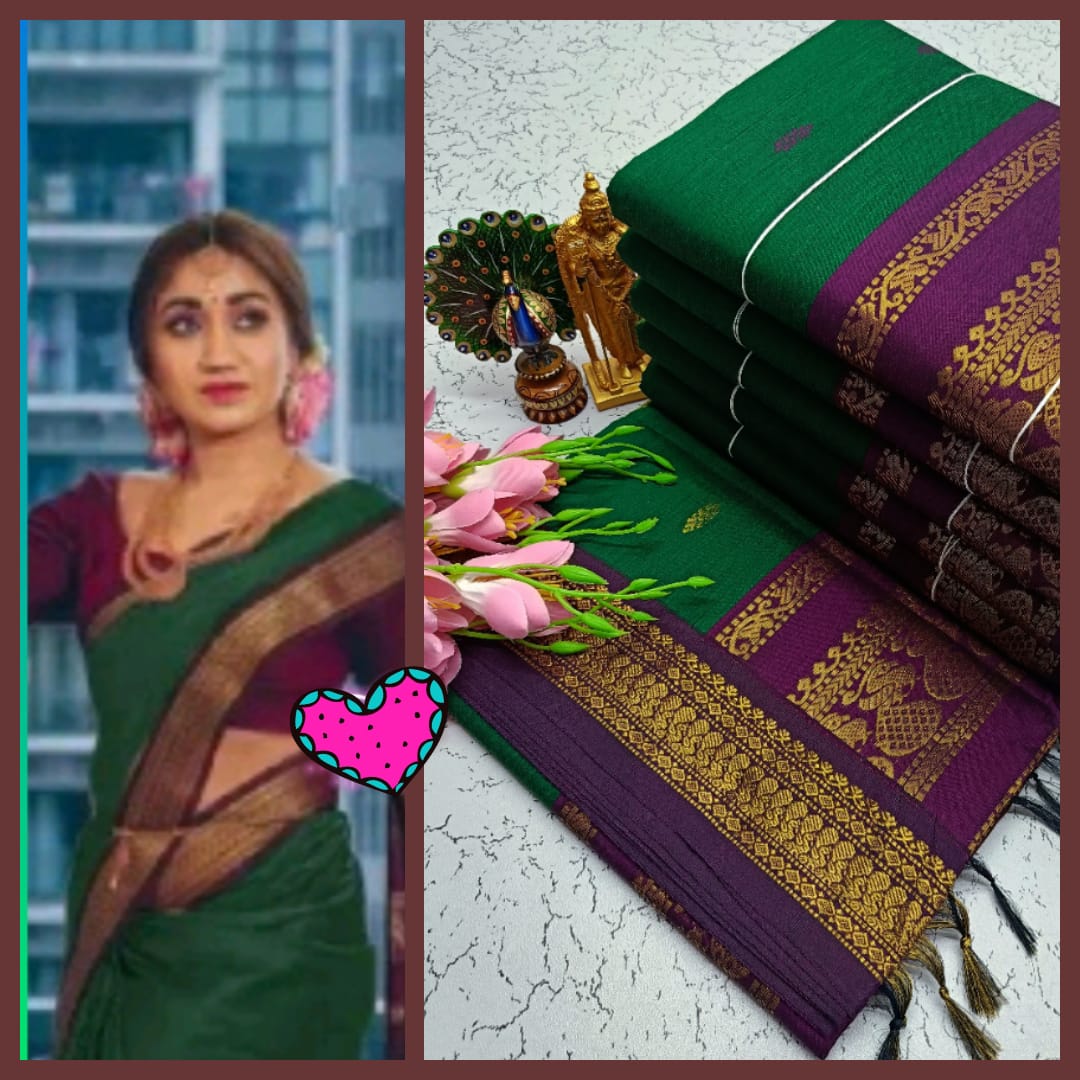 Kalyani Cotton Saree/lata Gadwal Paithani Saree